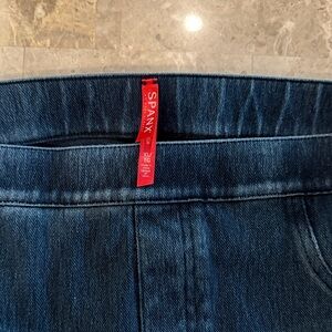 SPANX High Rise Dark Blue Jeans